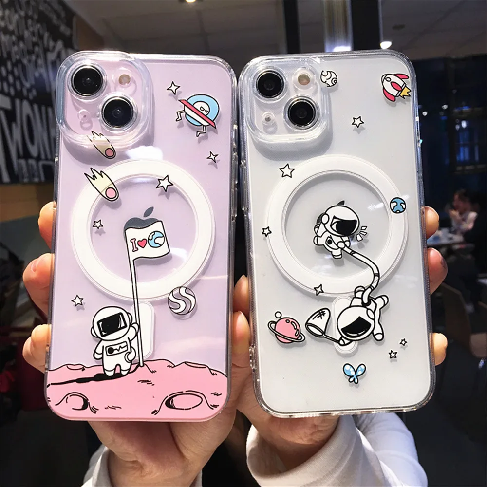 Coque IPhone astronaute MagSafe