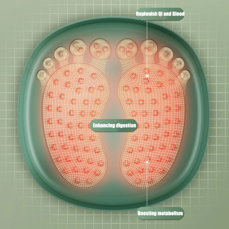 Foldable Foot Bath Massage Tub Portable Design for Easy Storage Integrated Foot Bath Tray an Essential Item for Foot Soaking