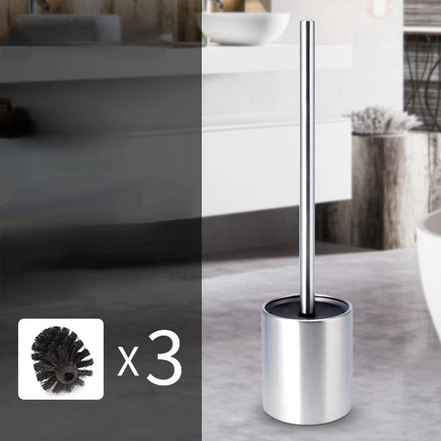 Stainless Steel Toilet Brush Set  Stainless Steel Cleaning Tool -  European-style - Aliexpress