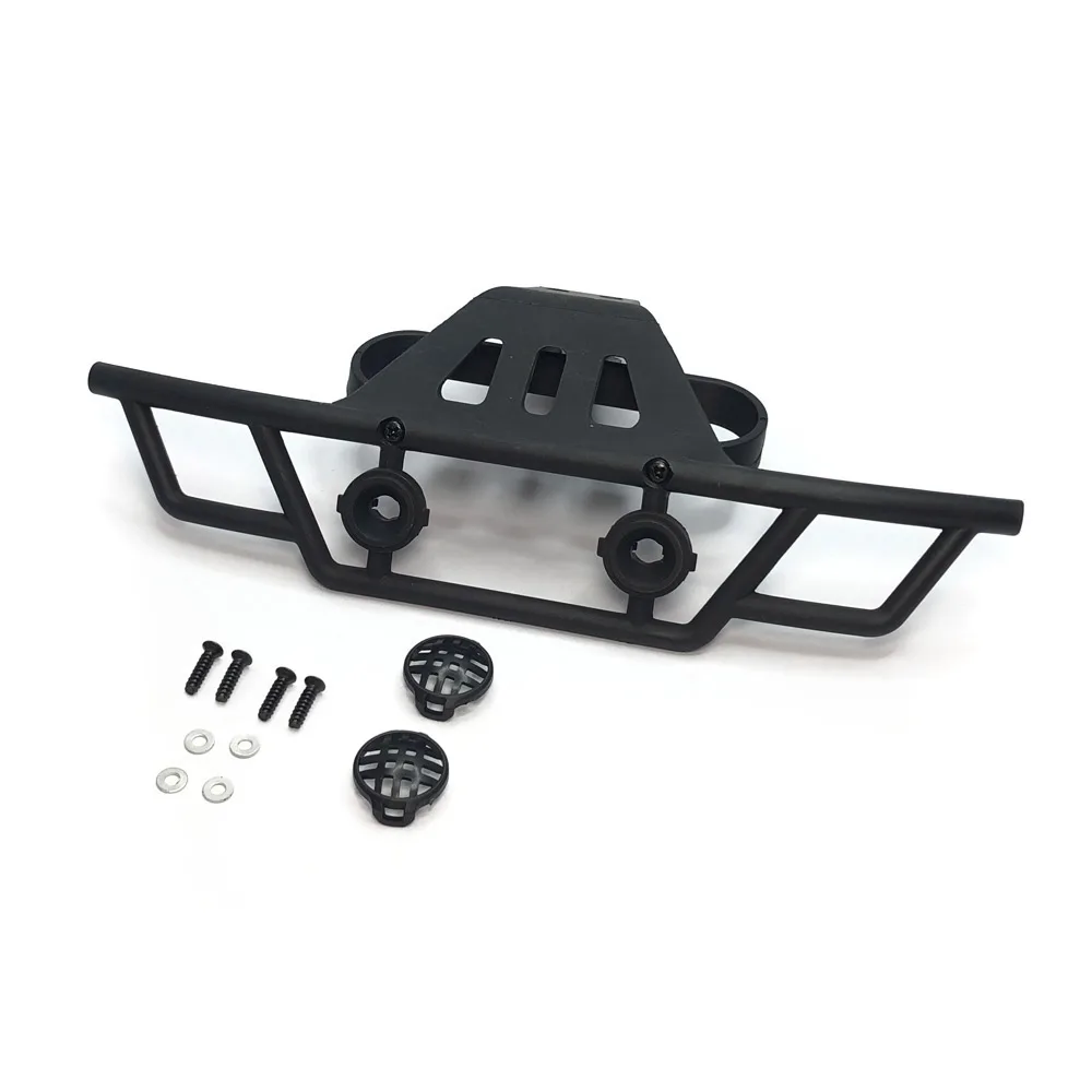 Détail du pare-chocs avant WLtoys 12428, pièce de rechange pour RC buggy tout-terrain.