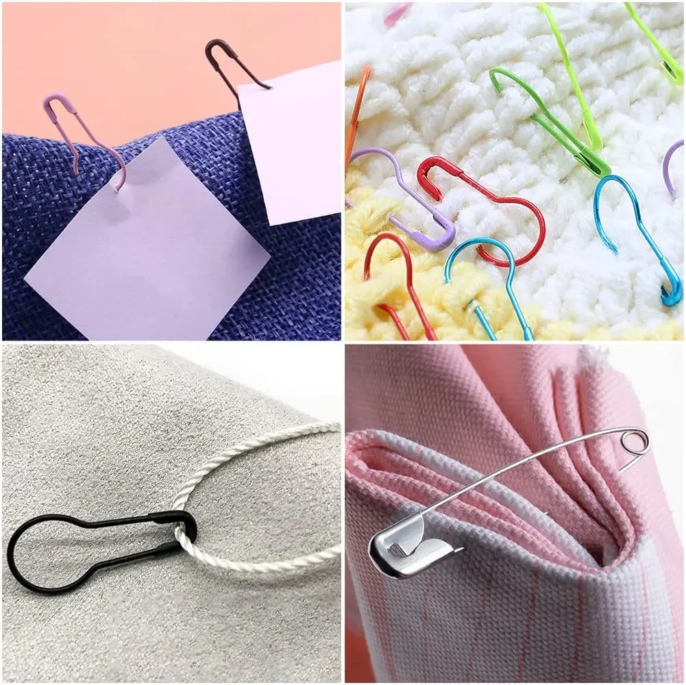 Metal Safety Pins Kit for Knitting and Sewing