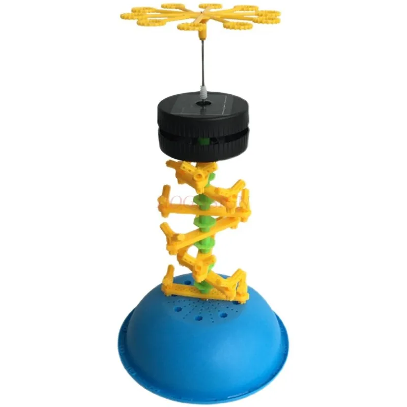 

Solar spiral tower carousel technology small production small invention works assembly physics experiment manual