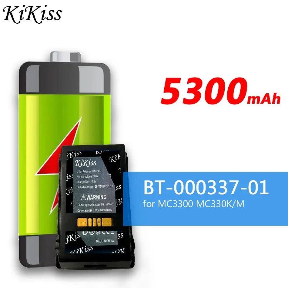 

5300mAh KiKiss Powerful Battery BT-000337-01 BT00033701 for MC3300 MC330K/M MC330M