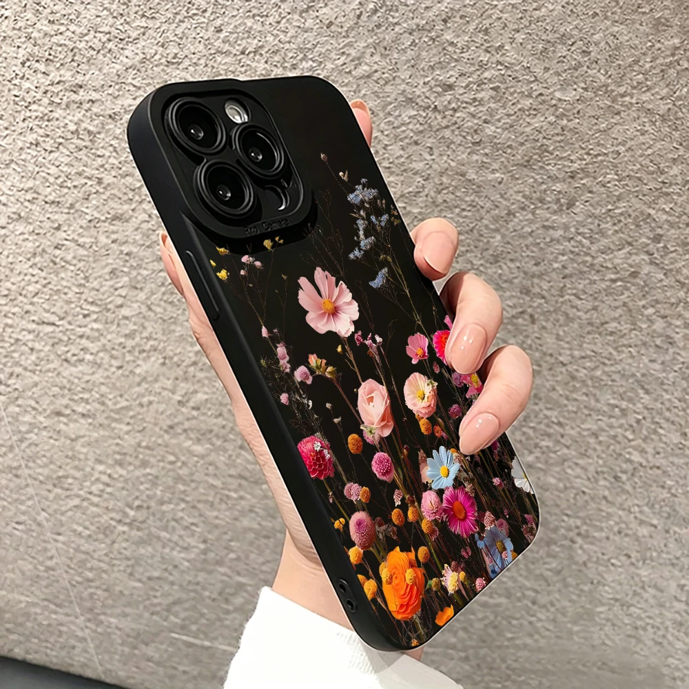 Wildflower Meadow Soft TPU Phone Case with Full Camera Protection