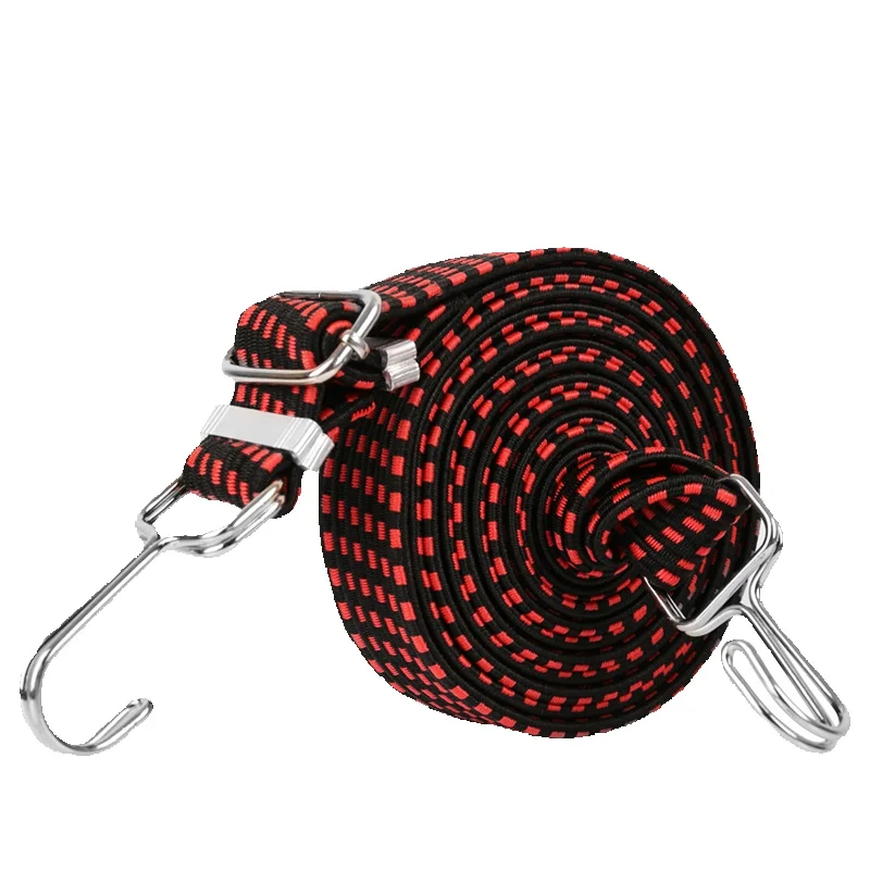 El-motorcykelrem elastisk ko senebinding krog last trække gummibånd reb_voghion.com