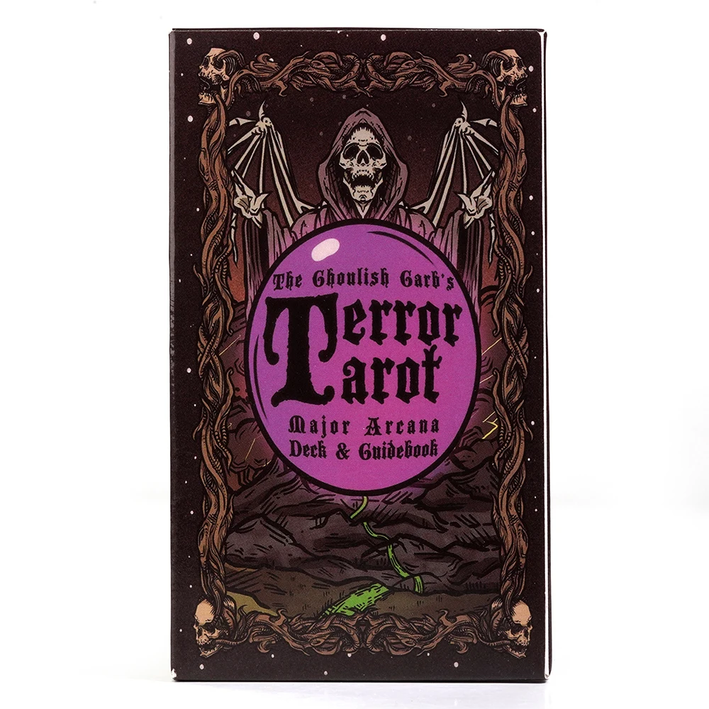Terror Tarot Deck 23pcs Card Major Arcana Tarot Card Deck Gothic Halloween Tarot Deck