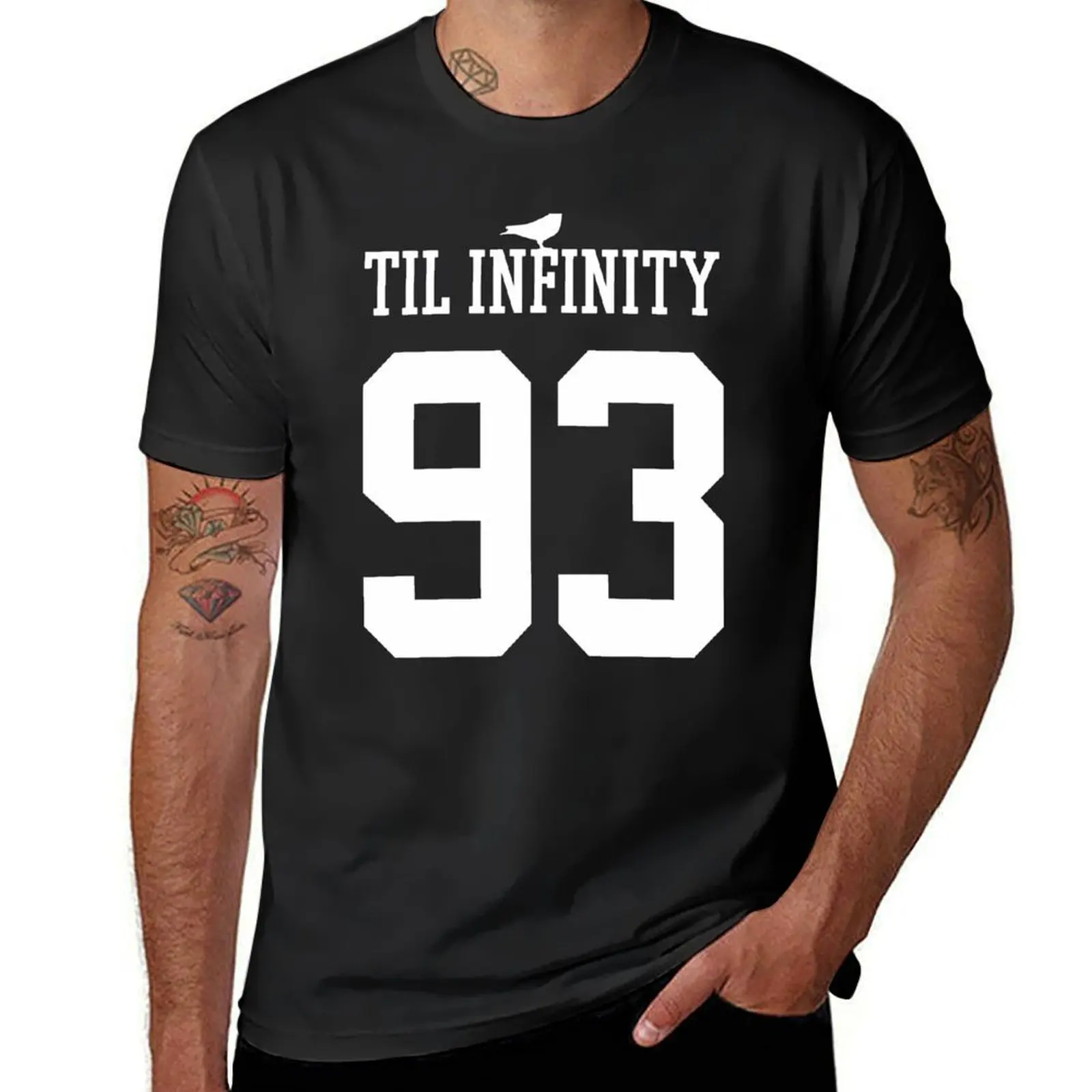 93 Til Infinity T-Shirt funnys aesthetic clothes vintage plus size tops mens graphic t-shirts hip hop