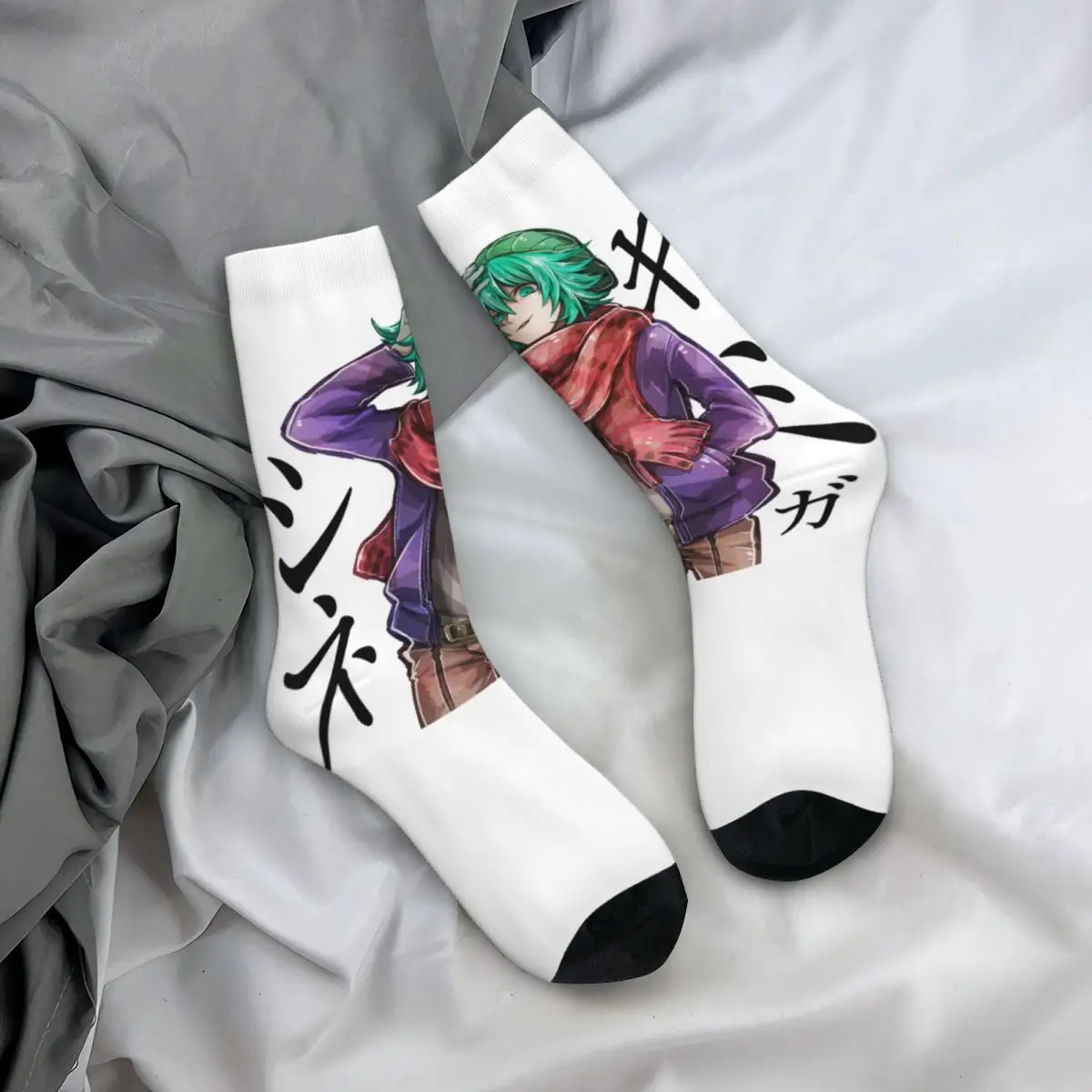 Tokyo Ghoul Chibi 2Pk Crew Socks in Red Stylin Online  (SOCKS_TOKYO_GHOUL_CHIBI_2PK_CREW)