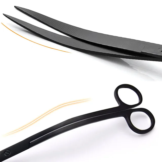 Stainless Steel Aquatic Plants tools tweezers for aquarium Fish Tank Aquascaping Tools Aquarium tools scissors cleaning tools 4