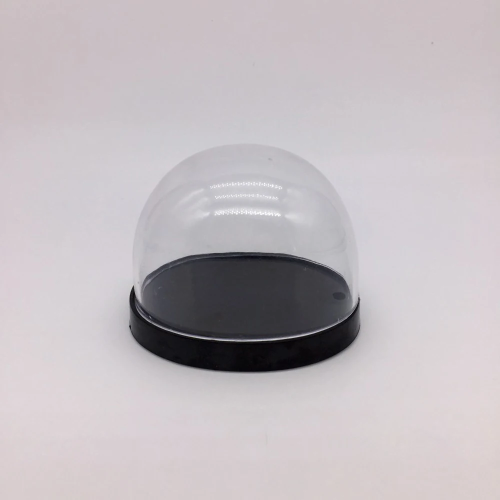 Wohnkultur Vasen Kunststoff Blumen Display Cloche Glocke Glas Kunststoff Flasche Staub Abdeckung Display Box Unsterbliche Blume Box Geschenk Display – Detail 5