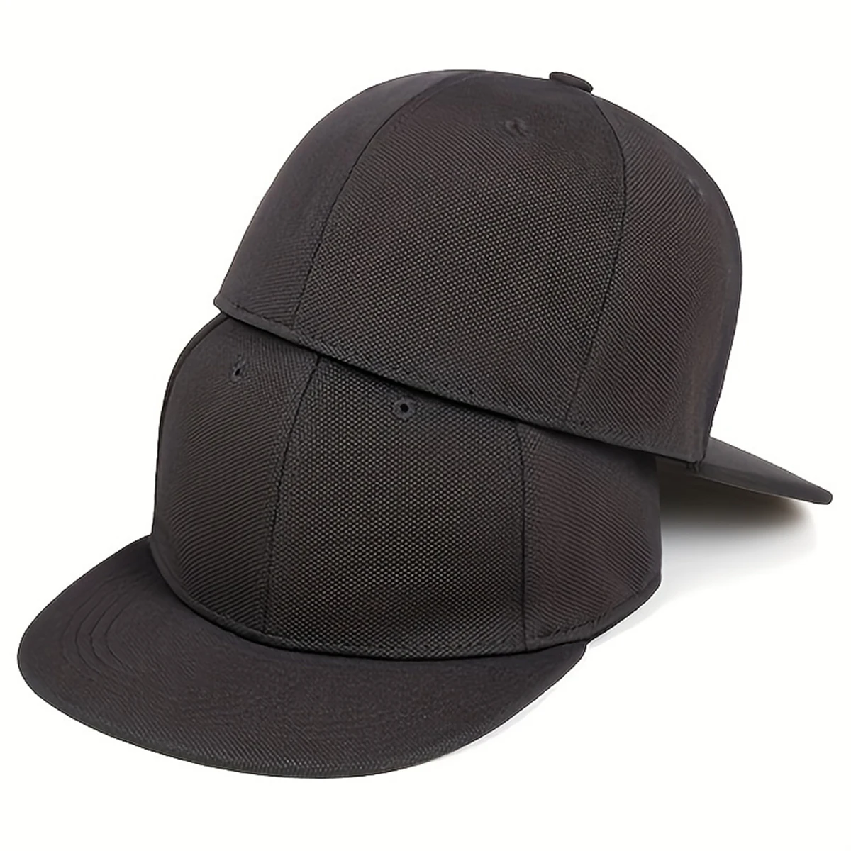 Unisex-Hip-Hop-Hüte mit rückseitiger Versiegelung, einfarbig, für Frühling und Herbst, für den Außenbereich, lässige Baseballkappen, Trucker-Kappen, Sonnenschutzhut – Detail 8