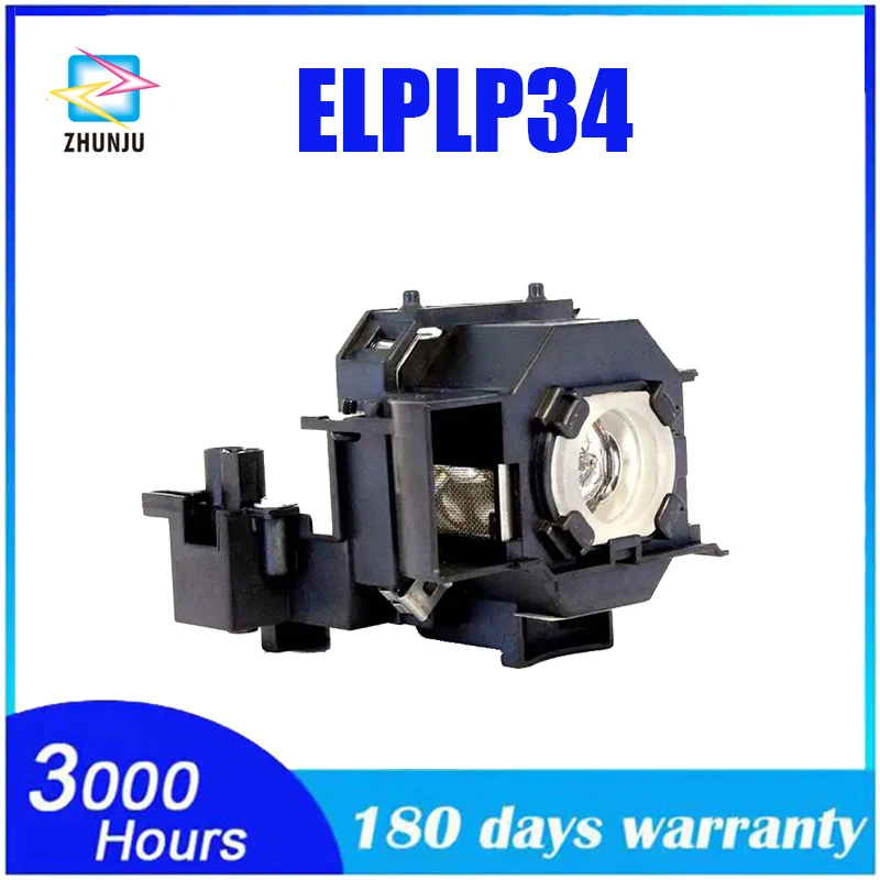

ELPLP34 High Quality Projector Lamp For EPSON EMP-62 EMP-62C EMP-63 EMP-76C EMP-82 EMP-X3 PowerLite 62C PowerLite 76C 82C