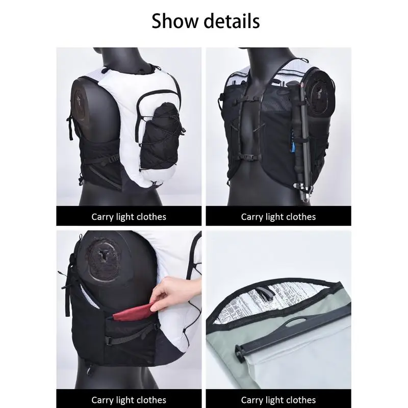 Water Backpack Running Hydration Vest Backpack Hiking Outdoor Hydration Pack Vest insulated