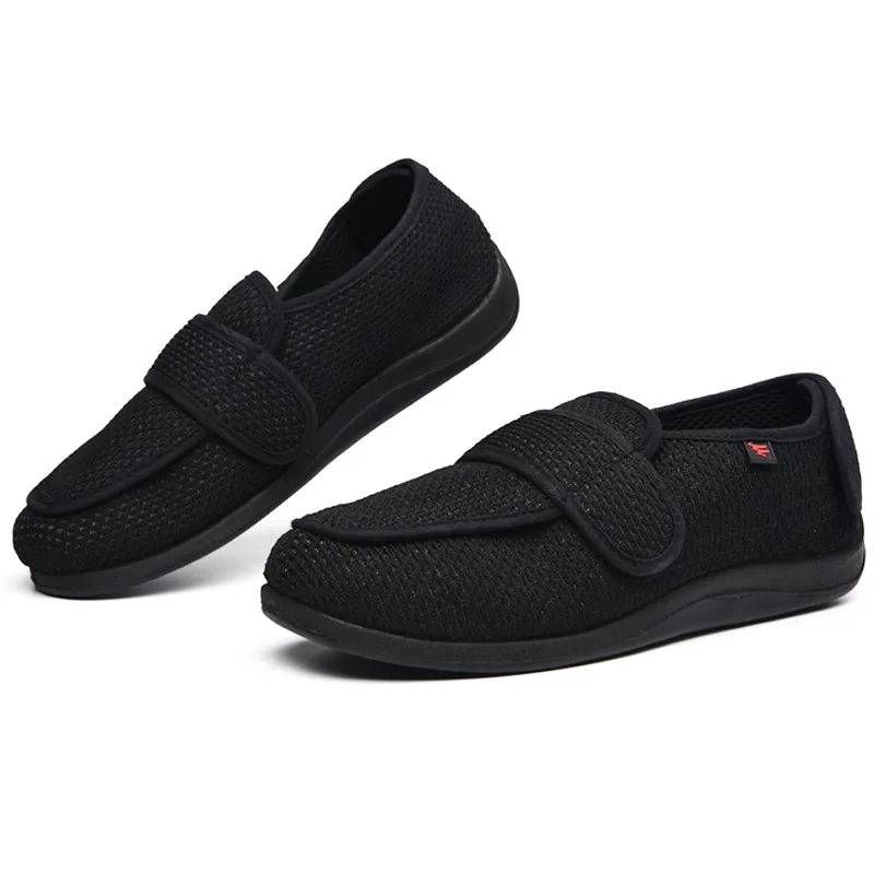 Non-slip Diabetic Patient Widened Shoes Adjustable Unisex Bigfoot Thumb Valgus Deformation Shoe Elderly Pregnant Feet Swollen 3