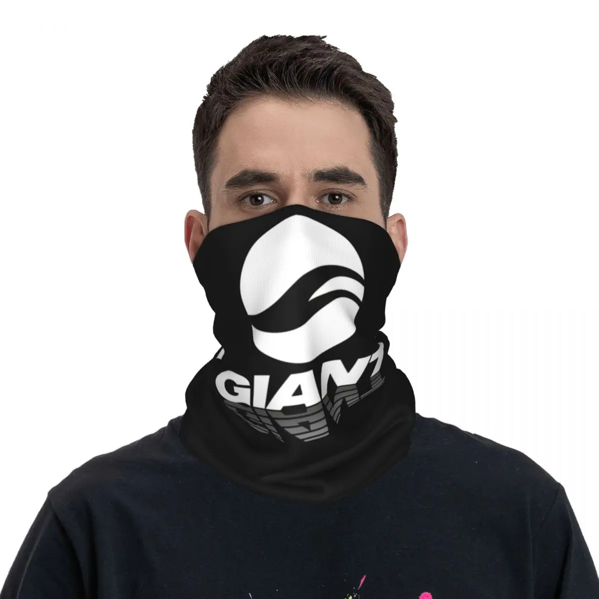 Giant-Bike Bandana Neck Gaiter Printed Face Scarf Multifunction Cycling Scarf Outdoor Sports For Men Women Adult Washable