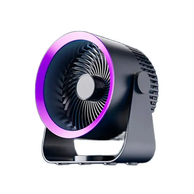 

Rechargeable Air Circulation Fan Household Quiet Bedroom Kitchen Bathroom Wall-Mounted USB Electric Fan Small Ultra-Long Life