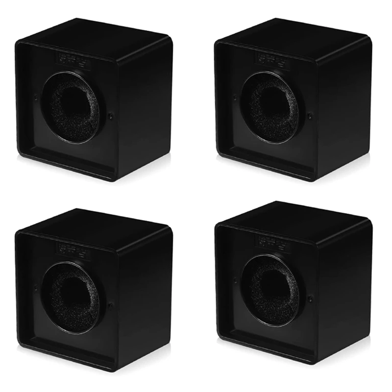 

4 шт., портативные квадратные микрофоны для интервью