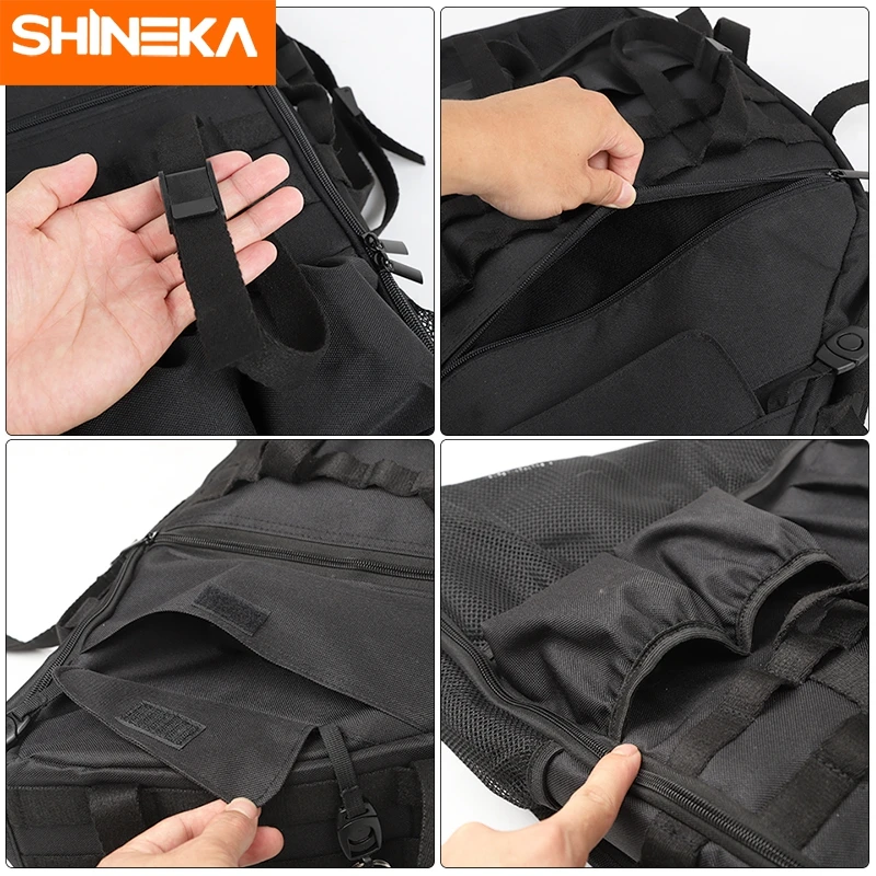 Shineka Multifunctional Roll Bar Storage Bag For Jeep Wrangler Jk