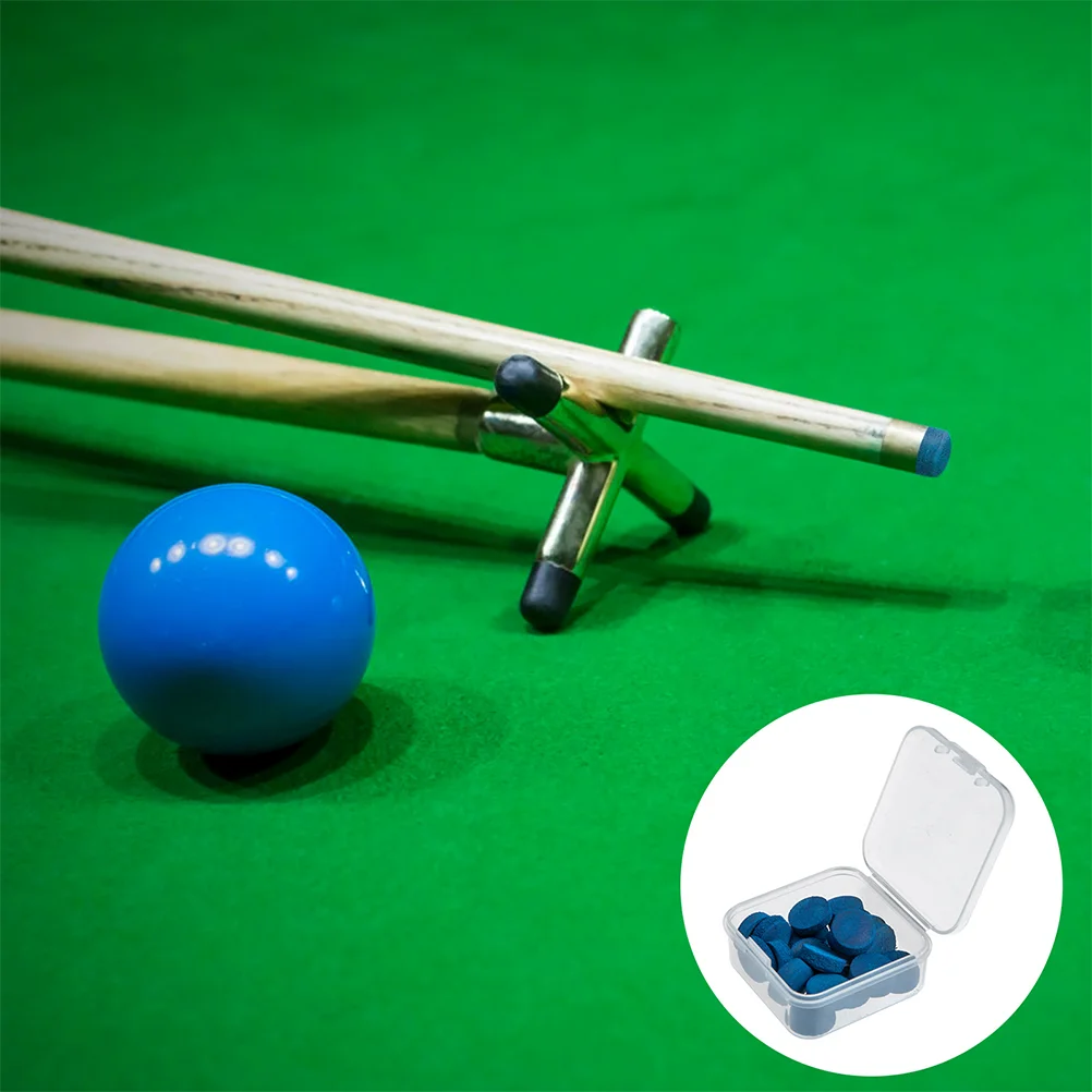 

30pcs Billiard Cues Tips Replacement Parts Billiard Accessories Cue Tips