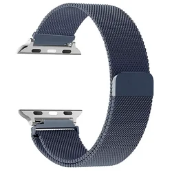 Elegant Milanese Loop Stainless Steel Watch Strap - SE3 40MM (Space - Gray)