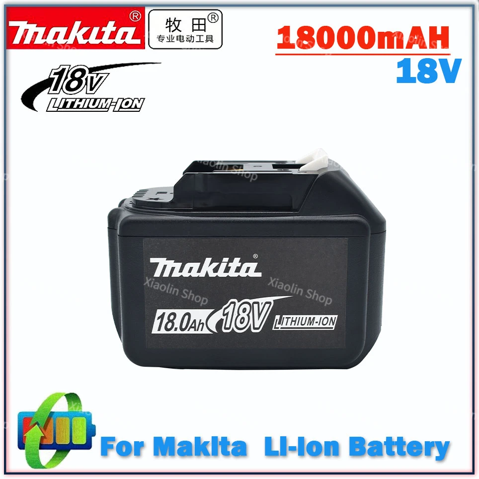 

Makita Replacement 18V 18.0Ah Battery BL1830 BL1830B BL1840 BL1840B BL1850 BL1850B rechargeable battery LED indicateur