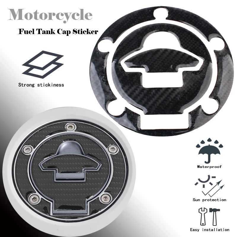 

Tank Pad Sticker For YAMAHA MT-03 MT 03 MT03 YZF-R3 R15 R25 Motorcycle 3D Carbon Fiber Fuel Tankpad Gasoline Cap Decals Cover