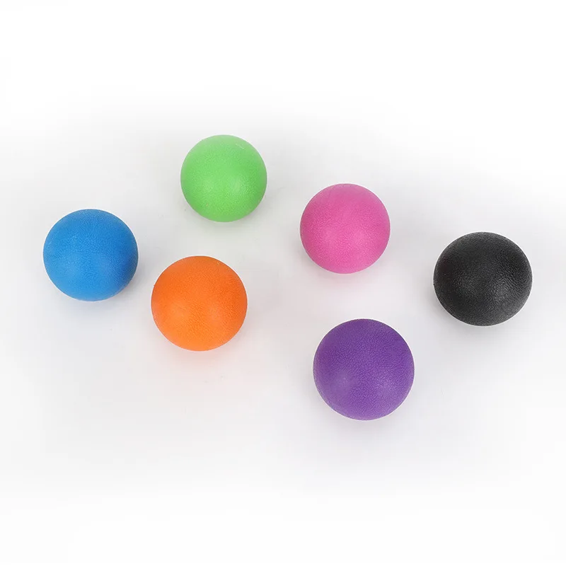 1pc Lacrosse Massage Ball Sport Yoga Gym Balls Mobility Trigger Point Body Pilates Fitness Training Neck Pain Muscle Release