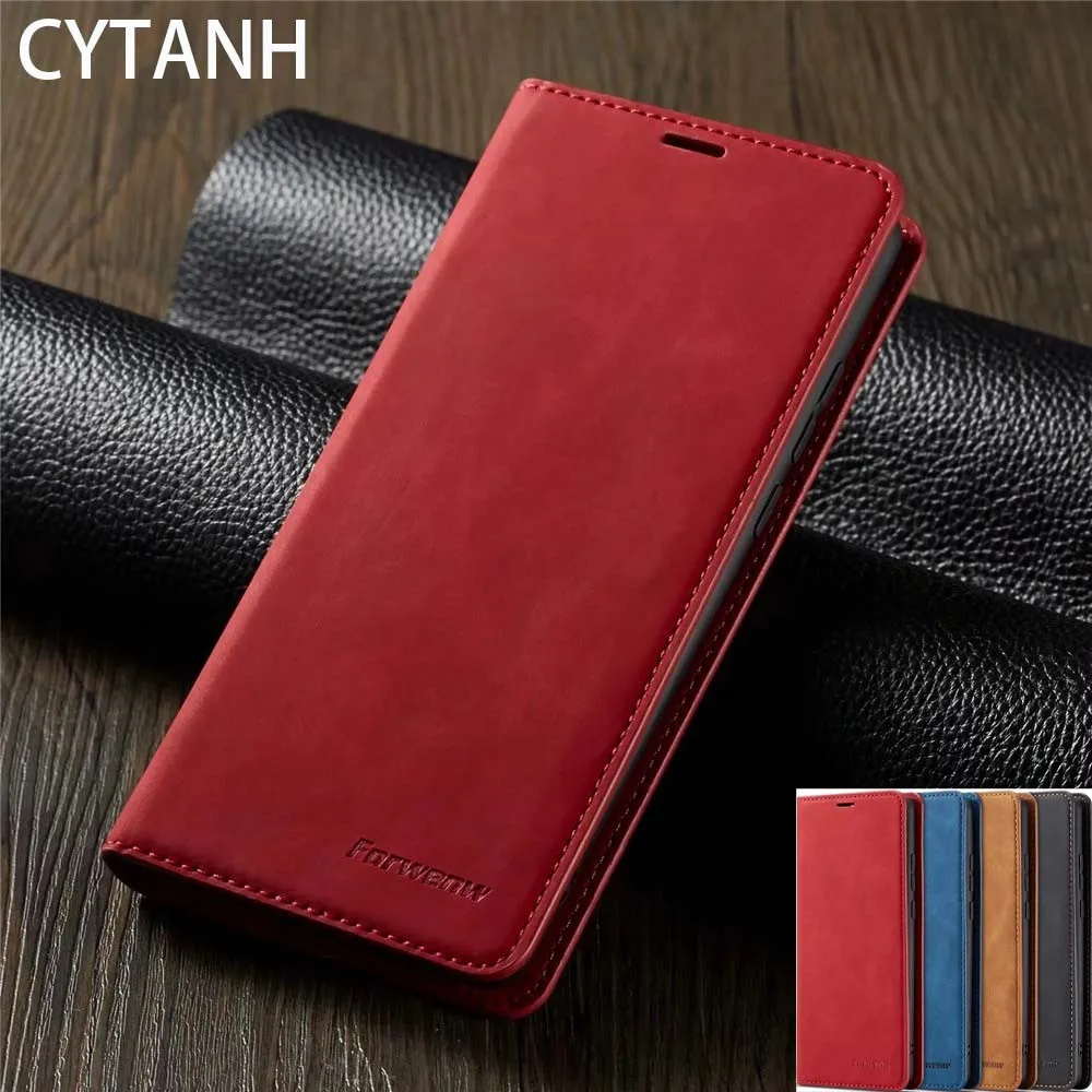 Luxury Case For Samsung Galaxy A20 A30 A40 A50 A70 A80 Phone Case Leather Flip Wallet Magnetic Cover with card Coque Fundas G09H