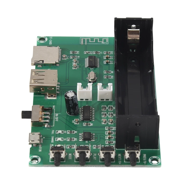 A35Q-XH-A150 Lithium Battery Bluetooth Digital Power Amplifier Board 5W+5W Mouth Power DIY Small Speaker Rechargeable For Androi