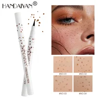 4PC Natural Freckle Pen Long Lasting Waterproof Dot Spot Pen Create Effortless Sunkissed Makeup Soft Brown Freckle Pen Makeup 2