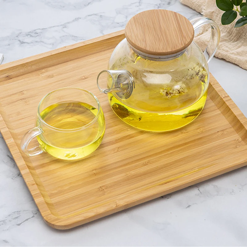 Japanese bamboo serving trays