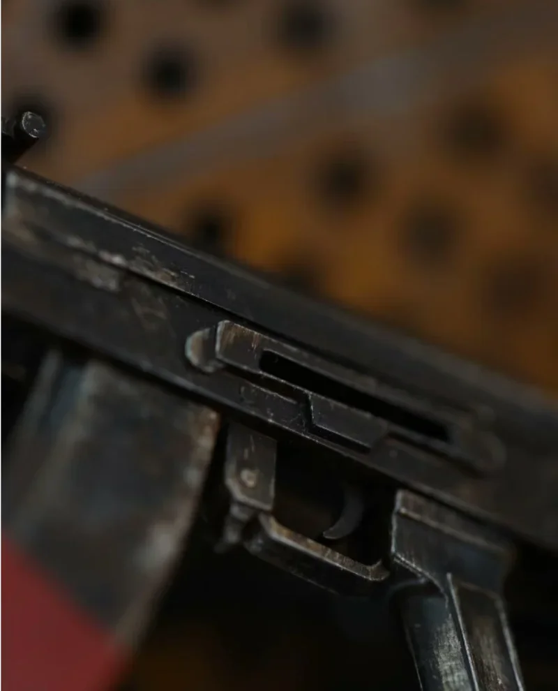 1/6 Scale Soldier AK RPK74 Model for 12'' Waste Soil Style