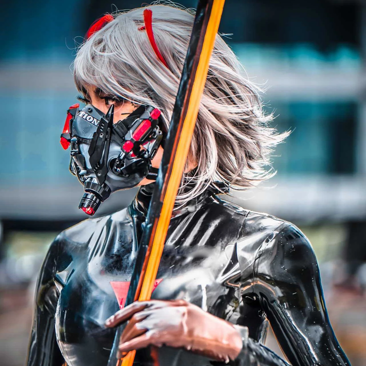 Smoking Music Festival Lower Face Mask Cosplay Mad Max Electronic