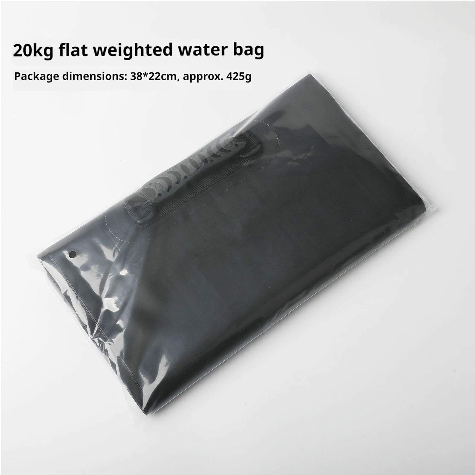 20KG 두꺼운 물 무게 가방(손잡이 포함) 접이식 스탠드 베이스 샌드백 누수 방지 야외 캐노피 무게 가방 캠핑 장비