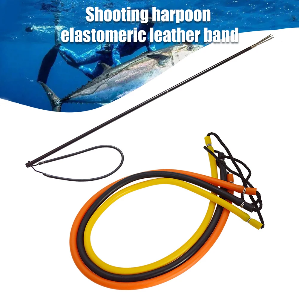 Rubber Fishing Hand 5x10MM Spearing Equipment Resistant Speargun Pole Spear Sling for Harpoon Spearfishing Diving
