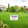 2024 Yard Signs 18 X 12 Inches Double Printing Make America Great Again Trump Us Presidential Campaign Outdoor Insert Sign 2