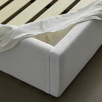 Lit démontable et lavable, style minimaliste pour gîtes, lit double de 1,8 m, chambre principale, lit moelleux, personnalisation 5