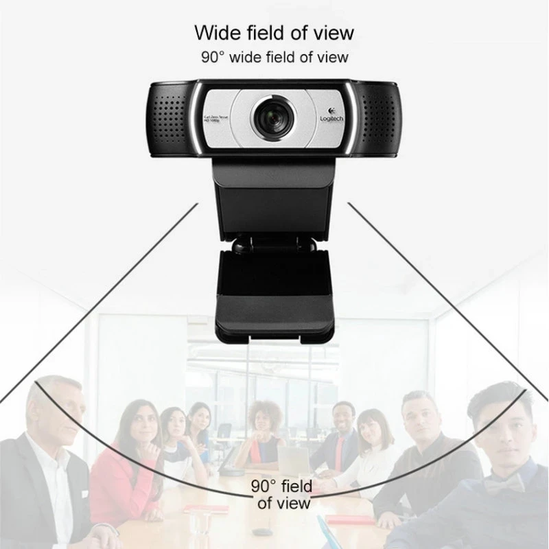 Logitech C920-C Webcam (Business Product) with 1080p HD Video Certified for  Cisco Jabber