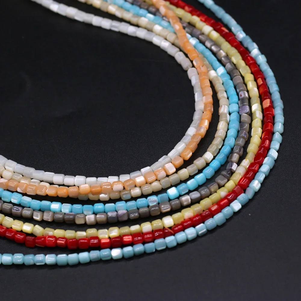 

Natural Stone Sea Shell Multi-color Loosely Spaced Beads Can Be Used For DIY Bracelets, Necklaces, Earrings, Jewelry Making