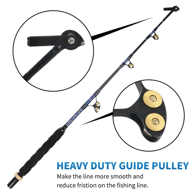 Deep Sea Boat Big Game Rod Tuna Multi Peace Rod Swivel Tip Guide