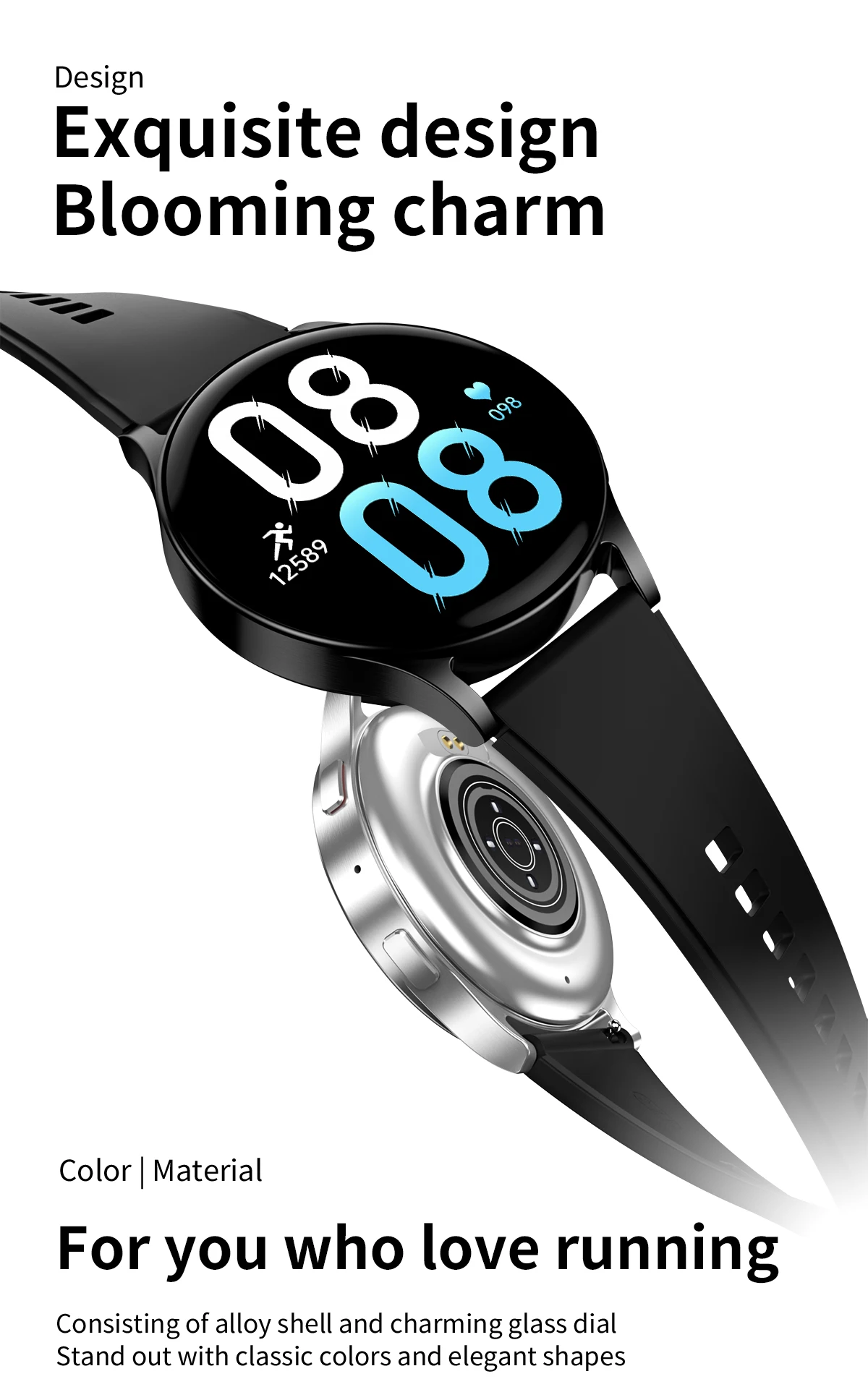 Ultimate Sports and Fitness Smart Watch with Bluetooth Calling and Heart Rate Monitoring