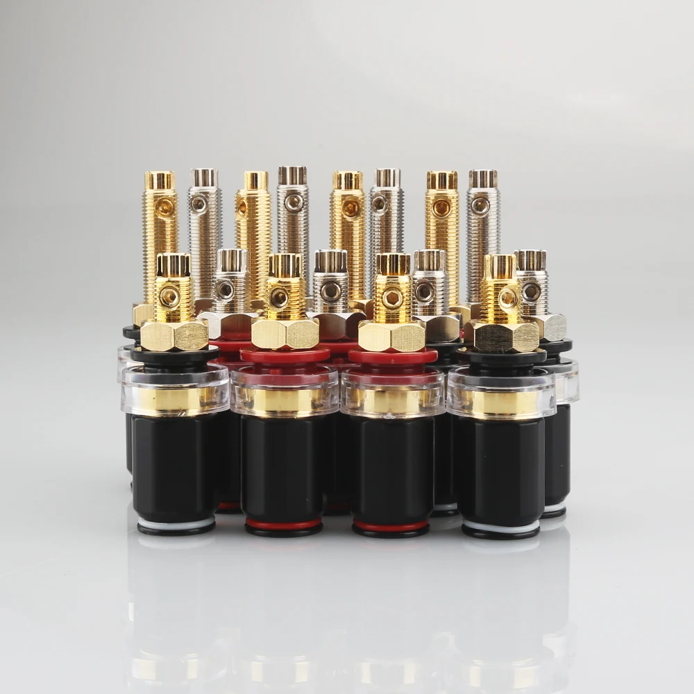 하이 퀄리티 HIFI 앰프 스피커 터미널 바인딩 포스트 소켓, 로듐 도금, 골드 도금, ST650G, ST650R, ST665G,..