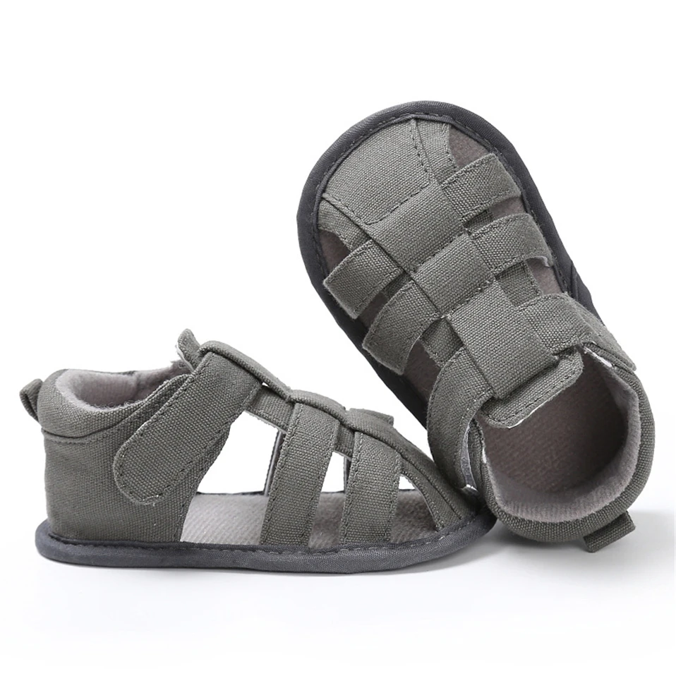 Soild Summer Sandals Boys Toddler Infant Newborn Kids Baby Boys Canvas Soft Sole Crib Shoes Fashion Baby Shoes kids shoes,kids sandals,baby sandals,sandals and clogs