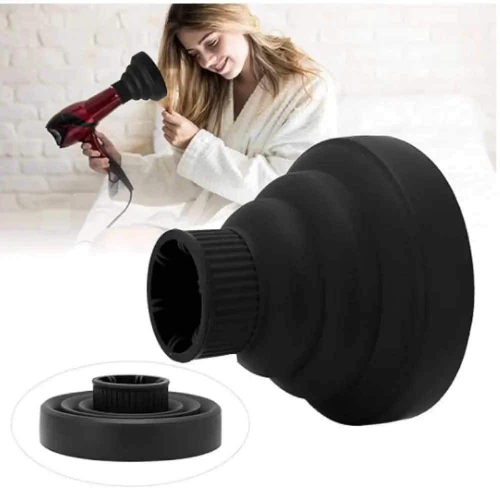 Silicone Hairdryer Diffuser Cover Universal Drying Blower For Curls Hairdressing Styling Tools Accessories Hair Salon Equipment hair dryer diffuser