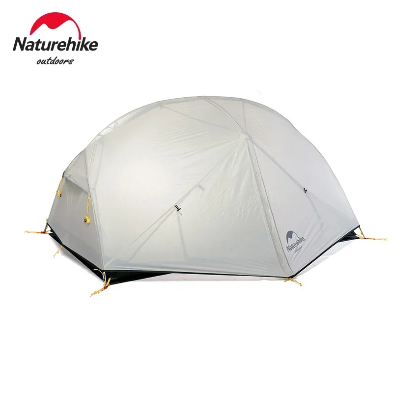 Naturehike Mongar 2 Tent 2 Person Camping Tent Ultralight 20D Nylon Backpacking Waterproof Beach Outdoor Hiking Travel