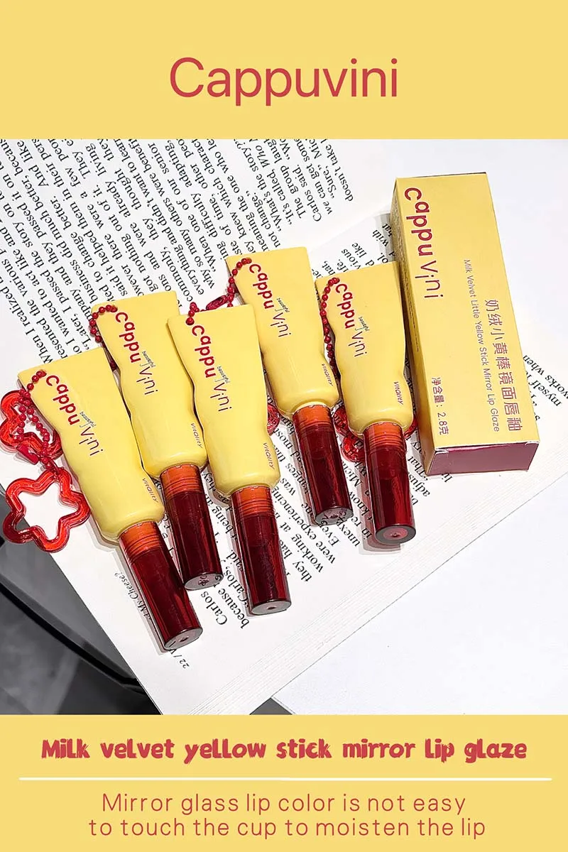 Description Picture 2 of itemMirror Water Liquid Lipstick Crystal Jelly Lip Gloss Moisturizing Sexy Lip Plumper Lip Tint Makeup Long Lasting Korean Cosmetics