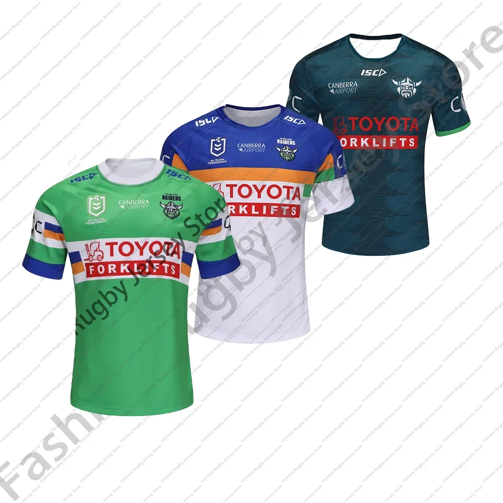 Rugby Jersey Clothes Men Children Male T Shirt Training Uniform Team Tee Teenager Boys Top Raiders AWAY Home Sportwear