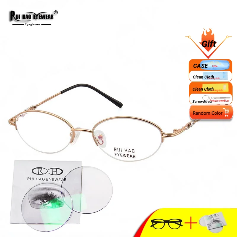 Women Eyeglasses Customize Prescription Eyeglasses Myopia Astigmatism