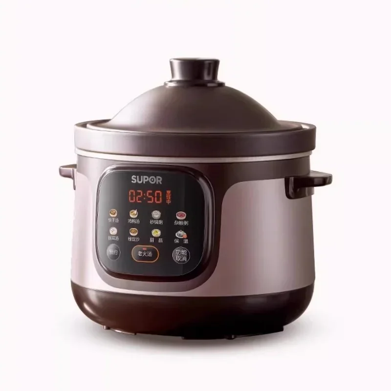 SUPOR New Casserole Crock pot Electric cooker stew pot Cuisine intelligente slow cooker Ceramic Sous vide cooker Home appliance 6