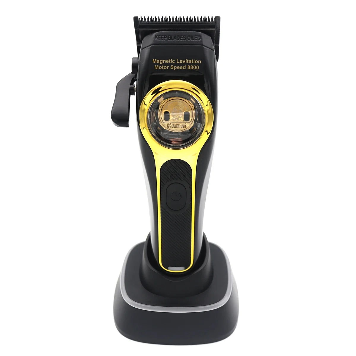 Kemei KM-2373 Professional Hair Clipper Maglev Motor Haircut Machine Charging Base Hair Clipper Trimmer for Men Hair Trimmer
